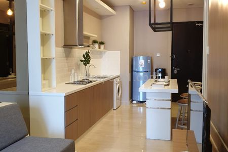 Dijual Apartemen 2 BR Full Furnished Fasilitas Oke di Sudirman Suites Apartment