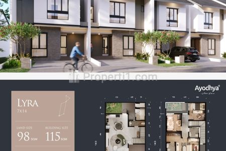 Dijual Rumah Modern di Kota Tangerang - Cassia @Ayodha