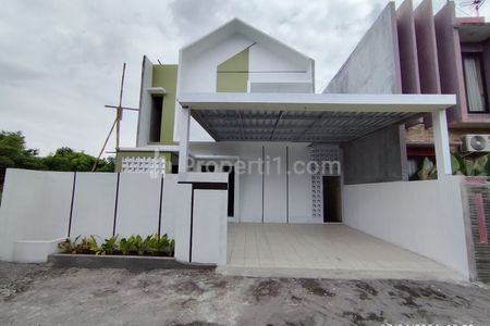 Jual Rumah Baru Scandinavian 2 Lantai Dalam Perum dekat Utara Jogja Bay Maguwoharjo