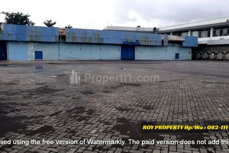 Disewakan Tanah di Yos Sudarso Jakarta Utara 4.316 m2 Full Paving Blok, dekat Pelabuhan Tanjung Priok