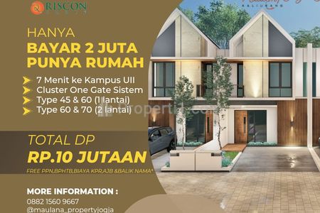 Jual Rumah di Kaliurang, Sleman, Lokasi Strategis 7 Menit ke UII Yogyakarta
