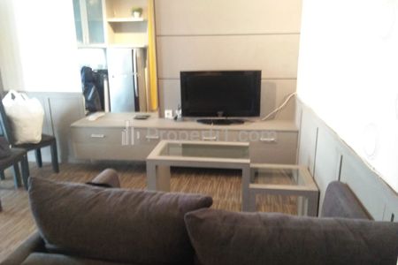 For Rent Apartment Sudirman Park Jakarta Pusat - 2 BR Fully Furnished, dekat London School, Citywalk Sudirman, dan Stasiun MRT