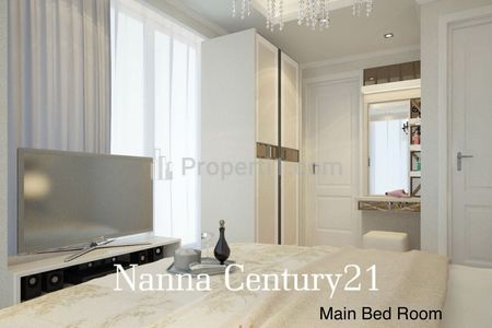 Dijual Apartemen 2 BR Penthouse di Menteng Park Apartemen Tower Diamond Kondisi Semi Furnished