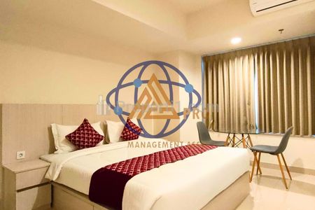 For Rent Apartment Orange County Tower Glendale Cikarang - Studio Fully Furnished