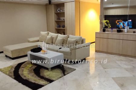 Dijual Segera Apartemen Bellagio Residence 3 Kamar Tidur Semi Furnished