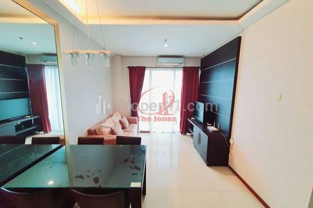 Sewa Apartemen Thamrin Residence Type 2 Bedroom Full Furnished Luas 65m2, dekat Bundaran HI, Grand Indonesia, dan Menara BCA