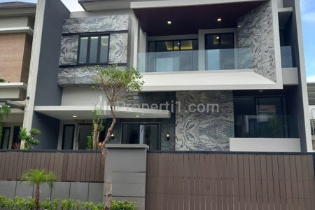 Dijual Rumah Baru Bukit Golf Internasional Citraland Surabaya - Smart Home New Facade Marmer - Surat SHM