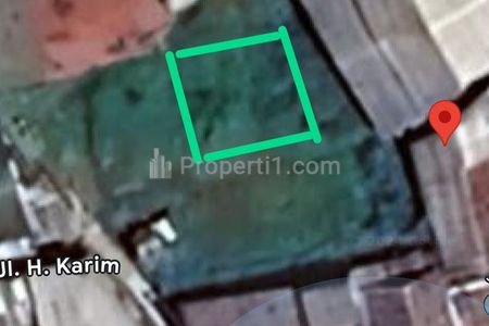 Denah tanah dari atas 