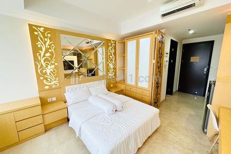 Sewa Apartemen Menteng Park Jakarta Pusat - Studio Full Furnished, dekat Stasiun Manggarai dan Cikini