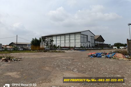 Disewakan Tanah di Cakung Cilincing Luas 1.5 ha di Pinggir Tol Cakung - Cocok untuk Pool Mobil - Jakarta Timur