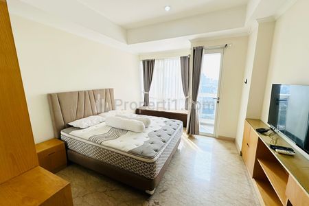 Sewa Apartemen Menteng Park Jakarta Pusat - Studio Full Furnished, dekat Taman Ismail Marzuki