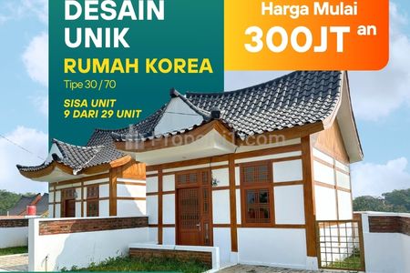 Jual Rumah Unik Islami dan Alami di Area Agroeduwisata Ciampea Bogor