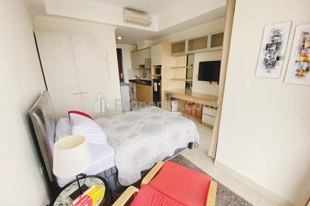 Disewakan Apartemen Menteng Park Jakarta Pusat Tower Diamond - Studio Full Furnished, dekat Taman Ismail Marzuki dan Cikini