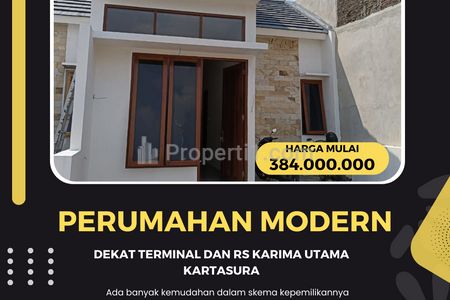 Jual Rumah Tipe 40 Murah Strategis di Bolon Colomadu dekat Terminal Kartasura dan Rumah Sakit Karima Utama, Karanganyar, Solo
