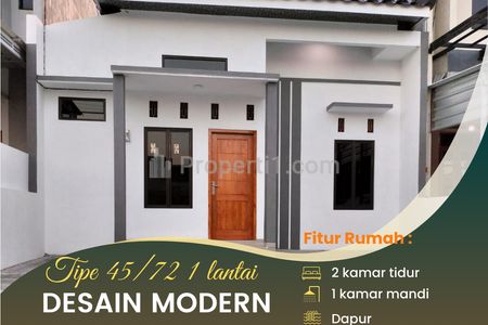 Jual Rumah 1 Lantai Mewah Murah di Kawasan Padat Gumpang Kartasura dekat RS UNS