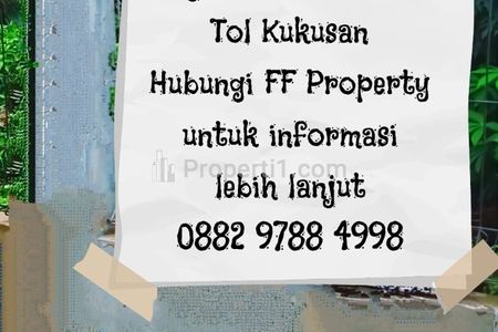Dijual Tanah Strategis SHM di Kukusan Depok - Investasi Terbaik Anda!