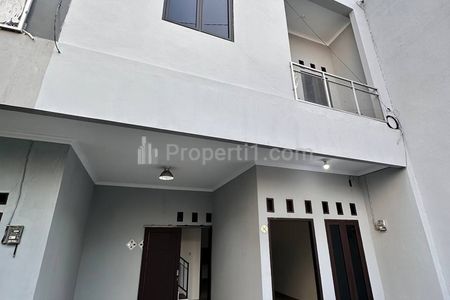 Dijual Rumah Second 3 Lantai Cluster di Condet Jakarta Timur dekat TB Simatupang