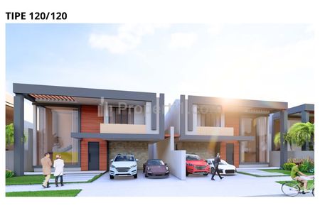 Dipasarkan Rumah Mewah 2 Lantai Suasana Villa City View Terbaik Dekat Banyak Kawasan Wisata di Cisarua Bandung Barat