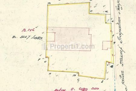 Dijual Tanah Ngantong Komersial di Tegal Parang, Mampang Prapatan, Jakarta Selatan
