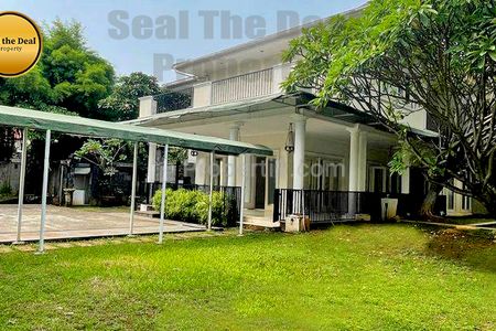 Jual Cepat Rumah Luas di Area Senopati/Wolter Monginsidi Jakarta Selatan STD429