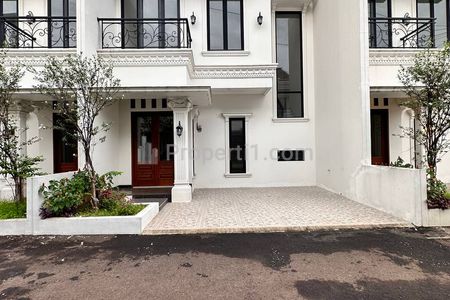 Dijual Rumah Baru 2,5 Lantai Siap Huni American Clasic Style Bebas Banjir di Jatiwaringin Pondok Gede Bekasi
