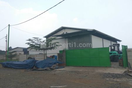 Dijual Gudang Murah di Gunung Sindur Dekat BSD Tangerang