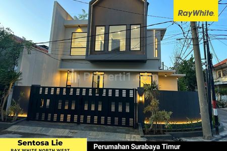 Dijual Rumah Babatan Pantai Surabaya Timur - Baru Scandinavian NEW Rooftop Garden dekat Raya Kenjeran, Pakuwon City