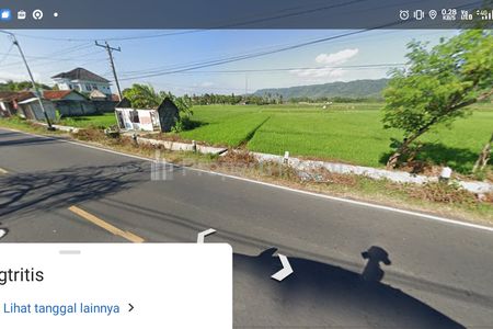 Dijual Tanah Sawah Pertanian SHM di Jl Parang Tritis Km 20, Kretek, Bantul, Yogyakarta