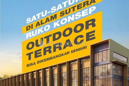 Dijual Ruko 3 Lantai Mewah di De Mansion Alam Sutera Tangerang