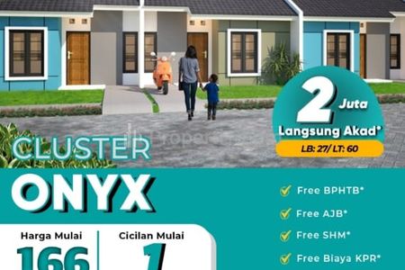Dijual Rumah Murah Subsidi Permata Mutiara Maja, Lebak, Banten - Cicilan 1jtaan Flat Free Biaya-biaya
