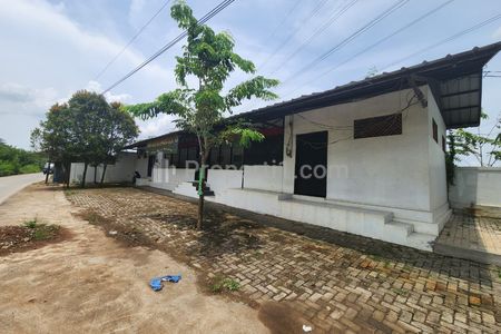 Dijual Lahan Ex Gudang Pool di Pinggir Jl Raya + Bonus Pos Jaga dan Rumah Makan/Kantin di Jl. Raya Cikarang Bekasi Laut (CBL) Cibitung, Bekasi