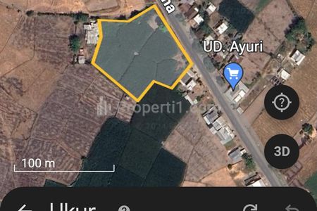 Dijual Tanah Depan Jalan Nasional Sumbawa