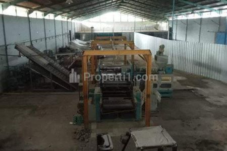 Dijual Gudang di Sukajadi, Cariu, Bogor LT 8980 LB 3600 Akses Kontainer 40 ft