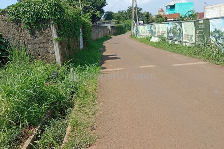 Siap Bangun Tanah Parung Dijual, Dekat Pasar Parung Bogor
