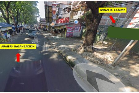 Dijual Cepat Tanah Siap Bangun di Jalan Sederhana Sukajadi Bandung, Cocok untuk Hotel Kost Kantor Lokasi Strategis Dekat RS Hasan Sadikin