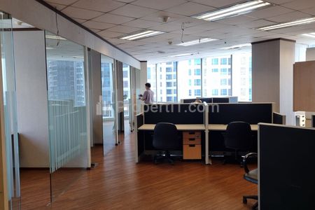 Disewakan Ruang Kantor di Office 88 Casablanca (Prudential Centre), Tebet, Jakarta Selatan