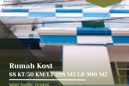 Jual Kost 68 Kamar di Grogol Seberang UNTAR & Trisakti, Jakarta Barat, Bawah Harga Market (17>12,5 M)