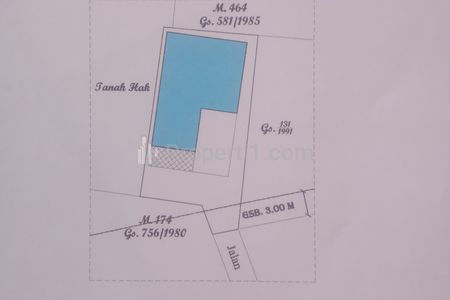 Jual Tanah Strategis Bonus Rumah di Pulorejo, Prajurit Kulon, Mojokerto