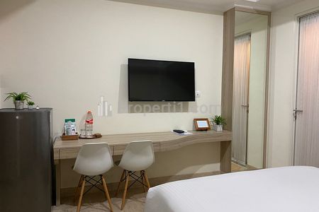 For Rent Apartemen Menteng Park Tipe Studio Fully Furnished, Dekat TIM, RSCM, Bunda Hospital, dan Kampus UI Salemba