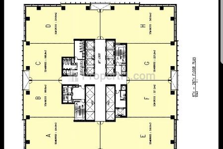 Sewa Ruang Kantor Equity Tower Lantai 18 D, Luas 334 m2, SCBD, Kebayoran Baru Jakarta Selatan