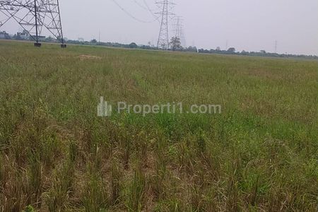 Jual Tanah 50% NJOP, Murah, Luas Tanah 1006 Hektar, Cocok Buat Perumahan, Desa Sukamekar, Kabupaten Bekasi, Jawa Barat