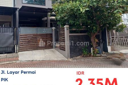 Dijual MURAH Rumah Layar Permai di Pantai Indah Kapuk PIK Jakarta Utara