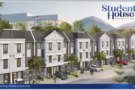 Jual Rukost Premium Investasi Aman dan Menguntungkan di Podomoro Park Buah Batu Bandung
