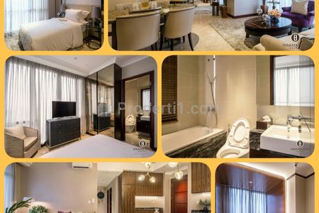 Jual Apartemen Permata Hijau Suites  Jakarta Selatan Type 3 BR Semi Furnished