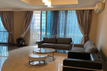 Sewa Apartemen Residence 8 Senopati, 3 Bedrooms Luas 255m2, Full Furnished, Baru Renovasi