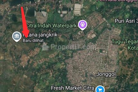 Jual Murah Nego Tanah SHM Sawah Darat Cocok untuk Perumahan Subsidi 85 Hektar di Jonggol, Bogor, Jawa Barat