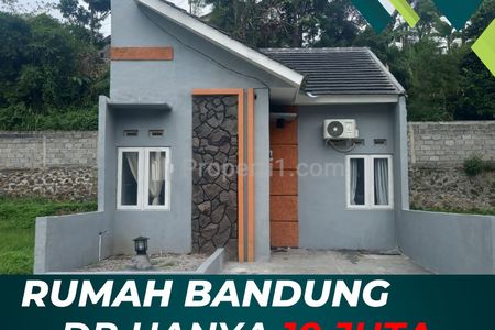 Dijual Rumah 1 Lantai Minimalis di Bandung Timur, DP 10 Jutaan