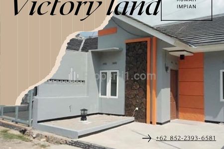 Dijual Rumah 2 Kamar Tidur di Bandung Timur DP 10 Jutaan