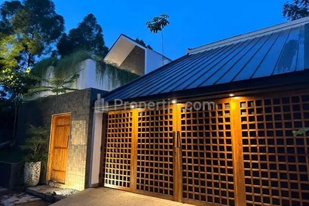 Dijual Rumah Konsep Jepang Modern Lokasi di Bumi Puspitek Bintaro Tangerang Selatan, Harga Nego