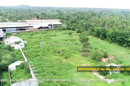 Disewakan Murah Tanah di Natar Lampung Selatan Luas 2.2 ha di Pinggir Jalan Utama, Zona Industri Siap Pakai